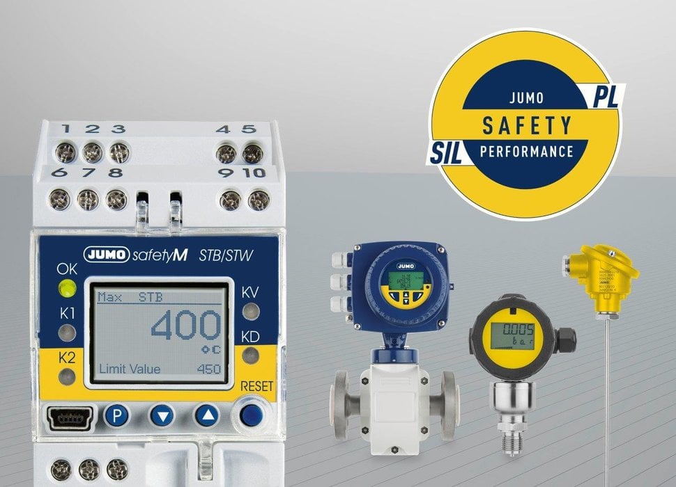 JUMO Safety Performance: Funktionale Sicherheit  Sorgenfrei!